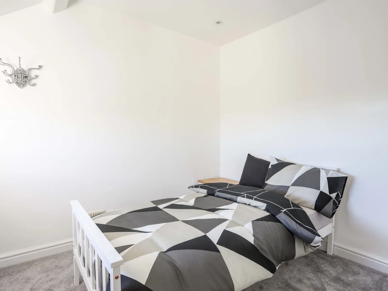 Double bedroom at Tyn Fridd holiday cottage